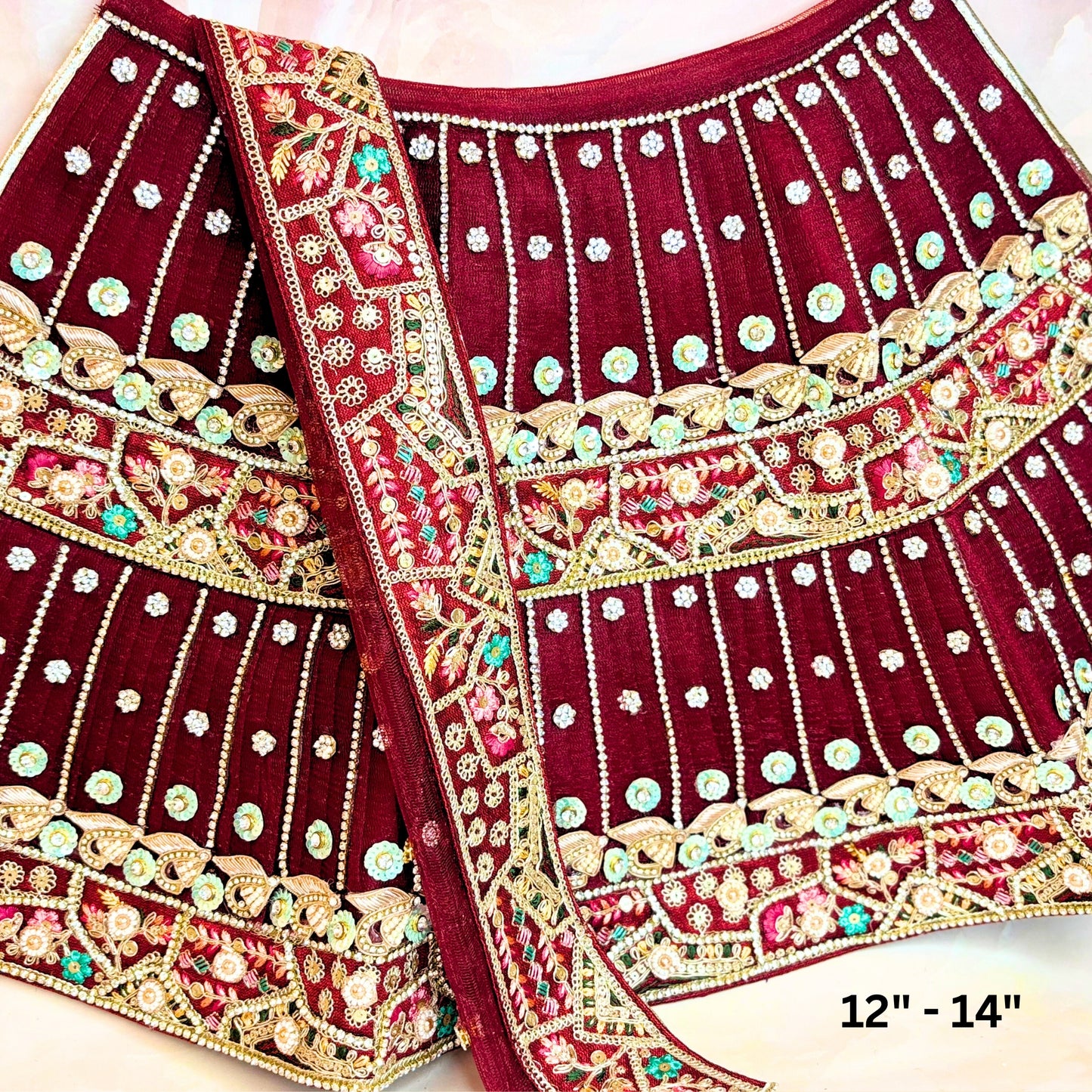 Luxe- Mahagauri Durga Maa Dress