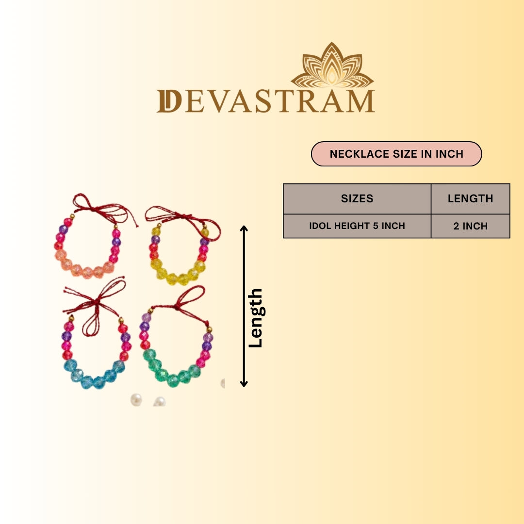 Kanha Priya Necklace Set(Pack of 4)