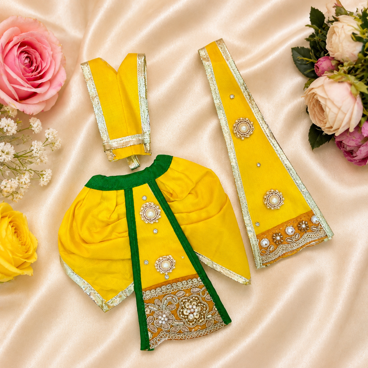 Devi Prakash Dhoti Set
