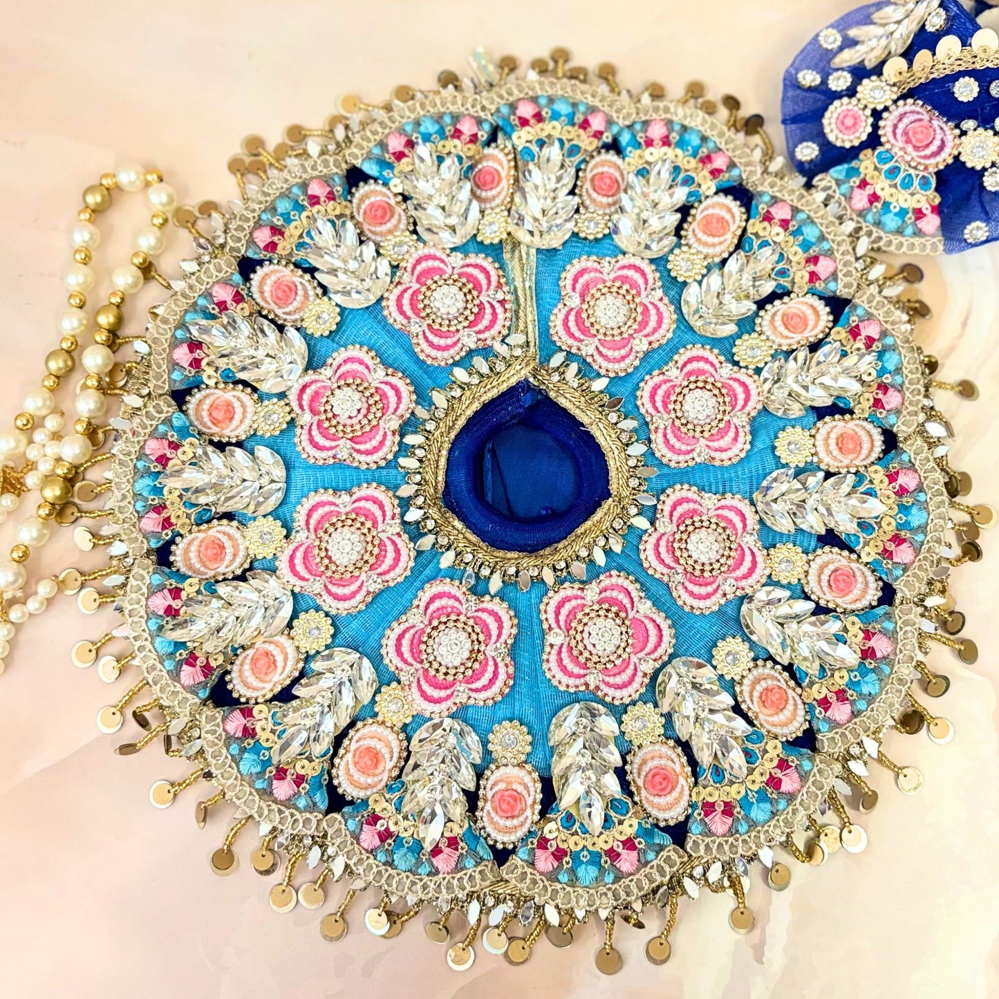 Neelpushpa Laddu Gopal Dress