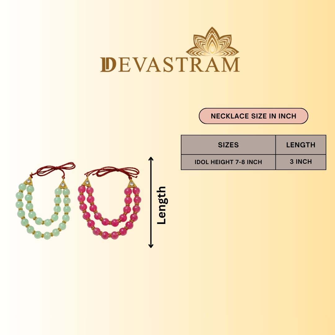 Braj Neel Necklace Set(Pack of 2)