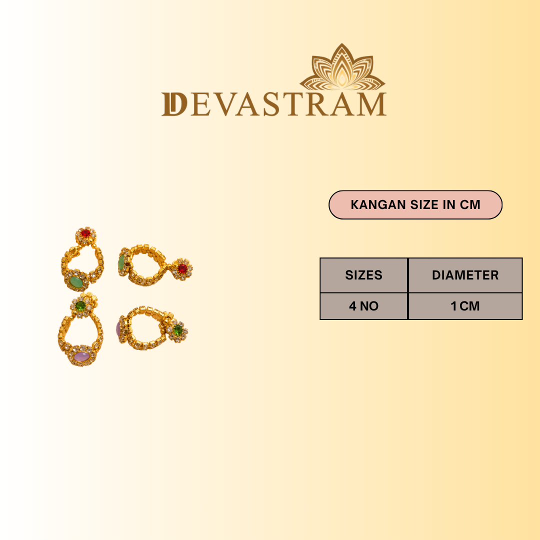 Raj Milan Yugma Kangan (Pack of 2)
