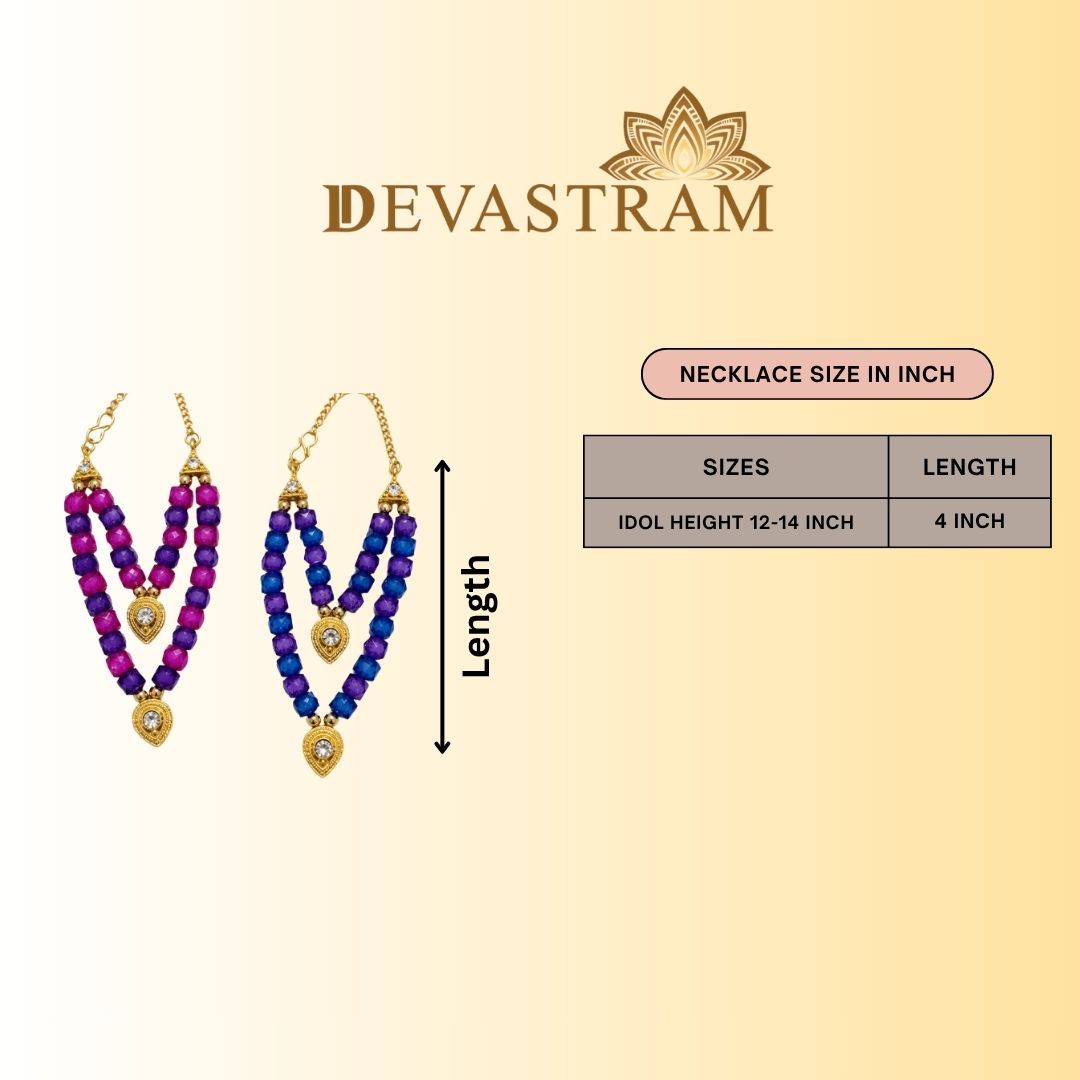 Rajvilas Kanthi Necklace Set(Pack of 2)