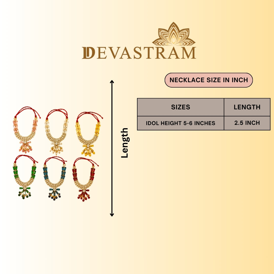 Mohanpriya Kanthi Necklace Set(Pack of 6)