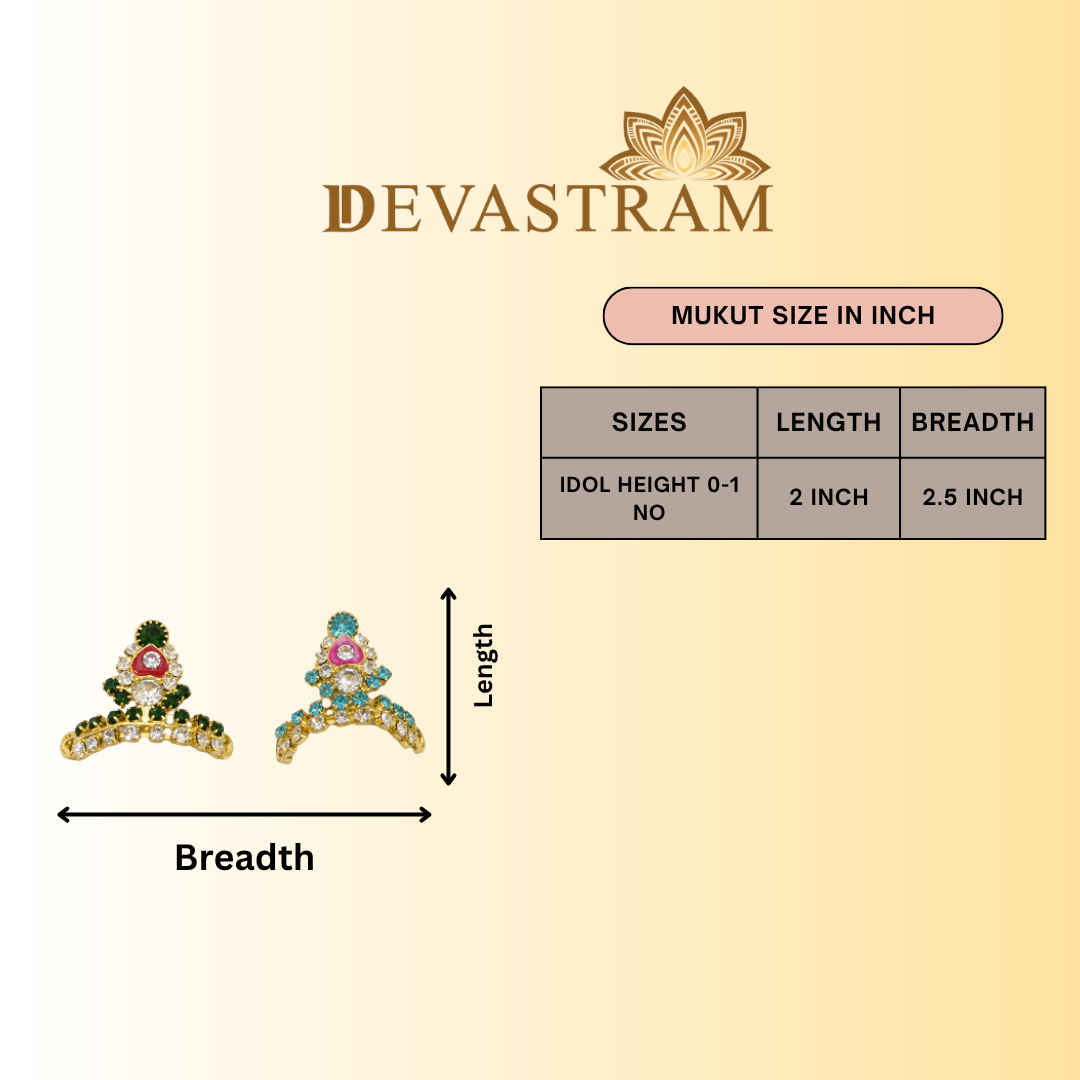 Shyam Divya Mukut (Pack of 2)