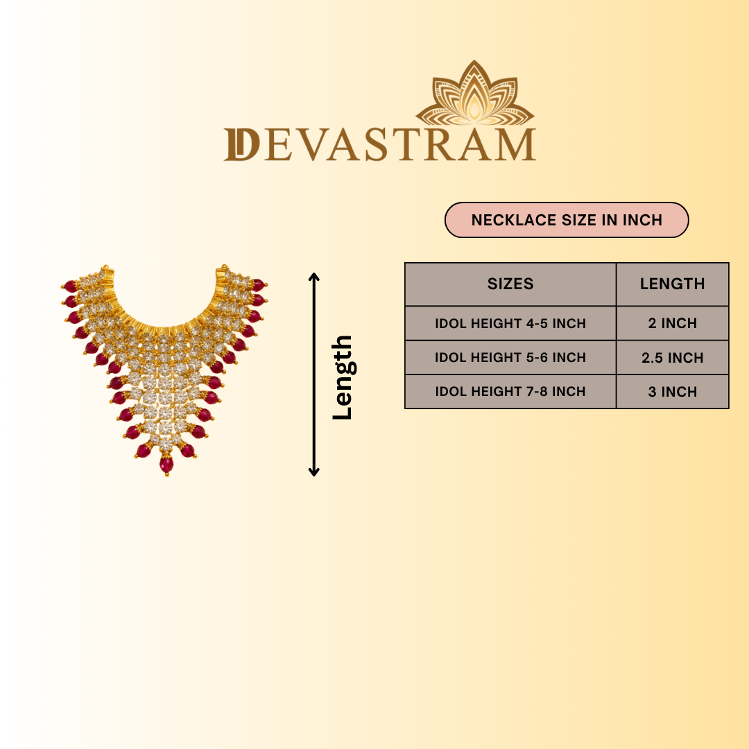 Ruby Bhakti Necklace Set