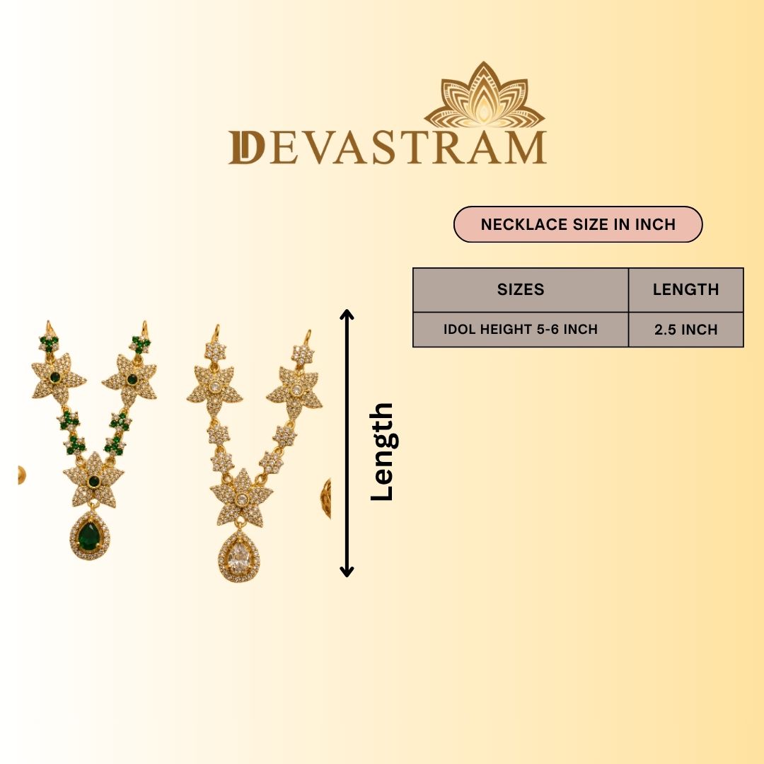 Harit Shwet Ratna Necklace Set (Pack of 2)