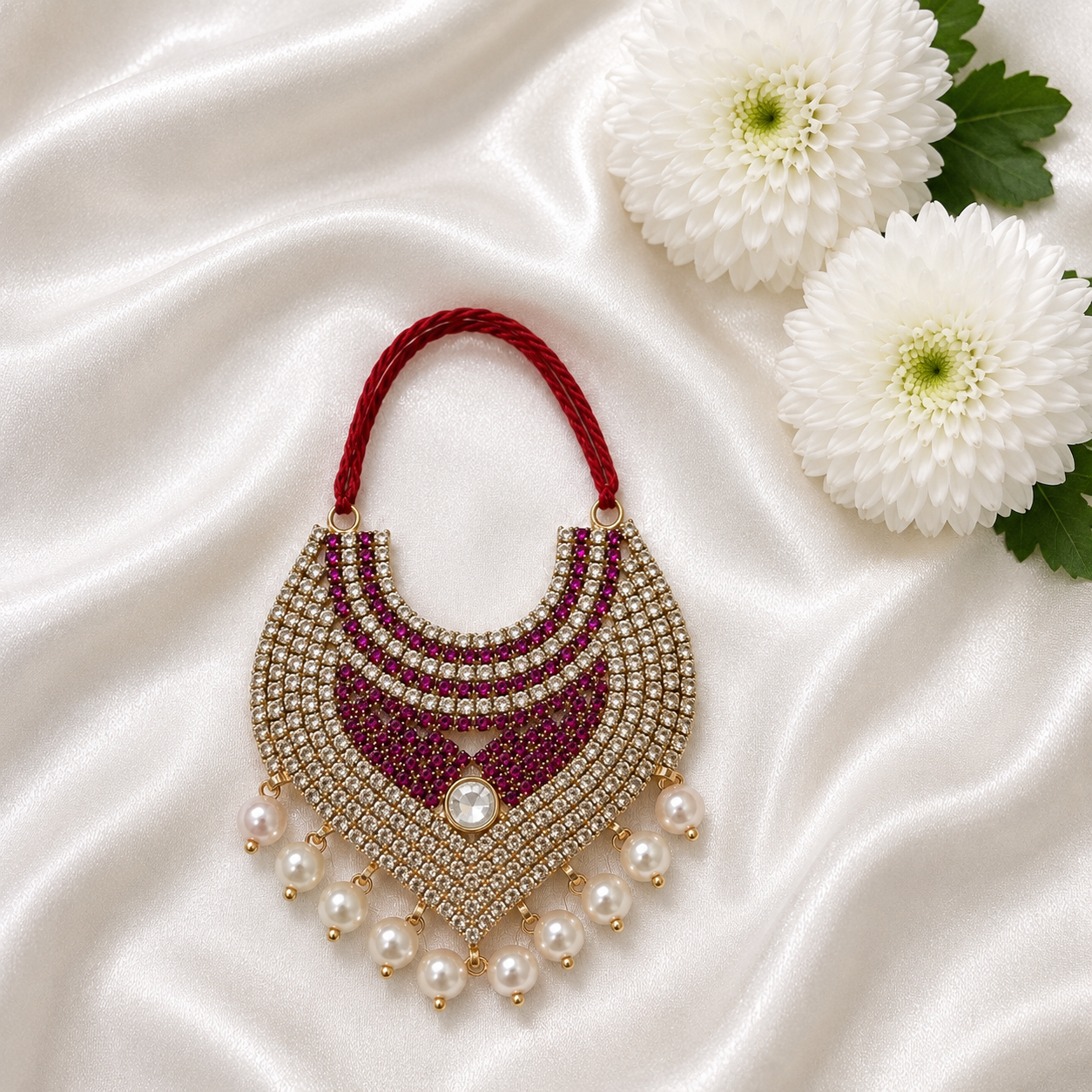 Rubyradha Shringar Necklace Set(Pack of 2)