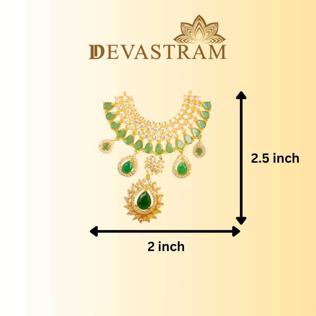 Harini Ratna laddu gopal necklace size details