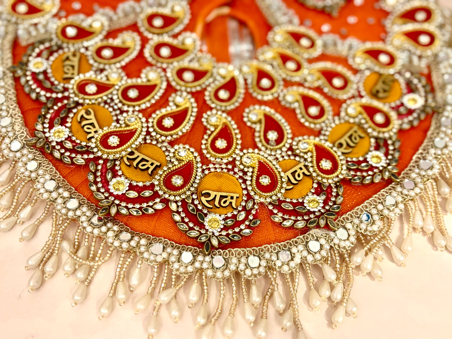 Kesari Roop Laddu Gopal Dress