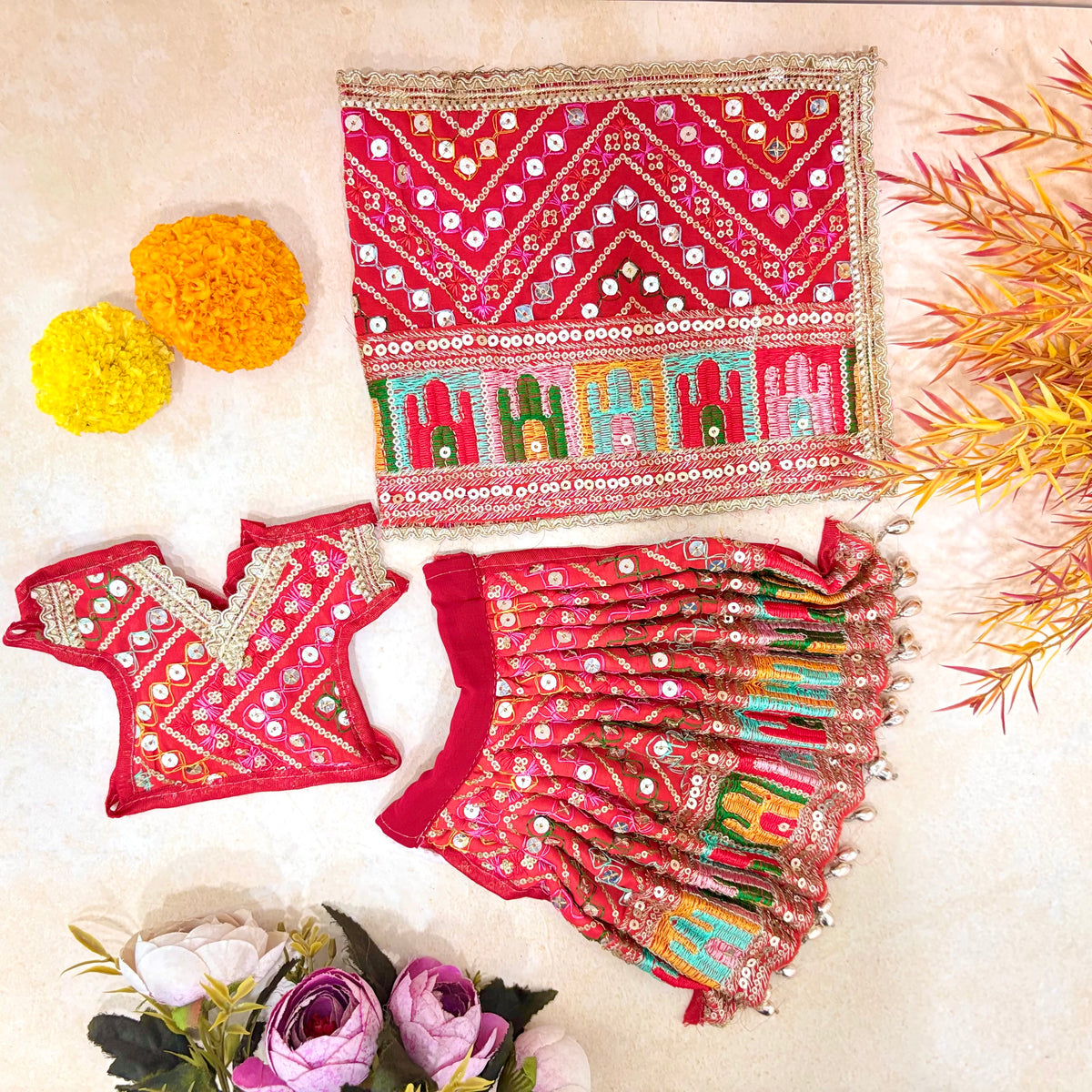 Rang Utsava Radha Krishna Dress