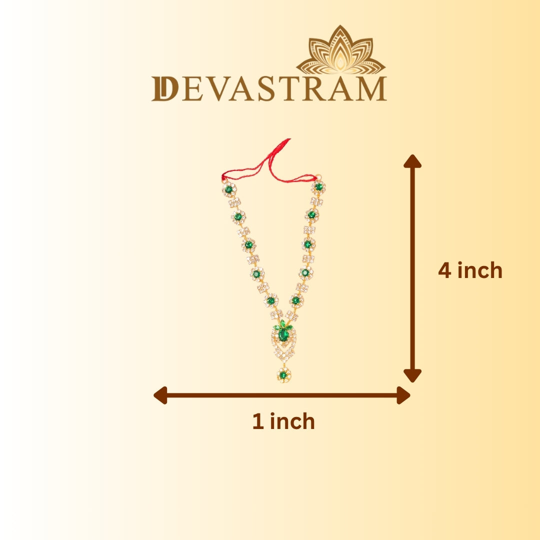 Laddu Gopal necklace with measurements