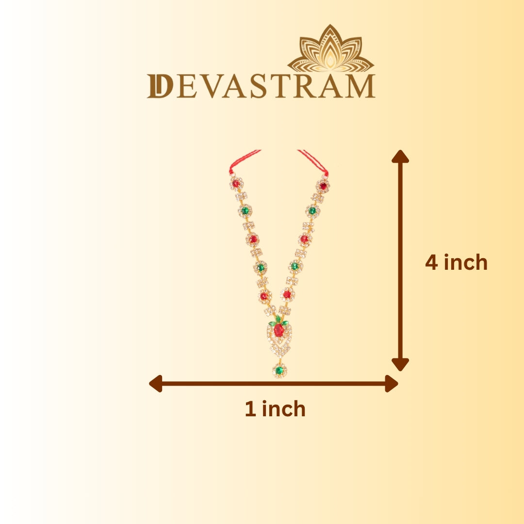 Laddu Gopal necklace with measurements
