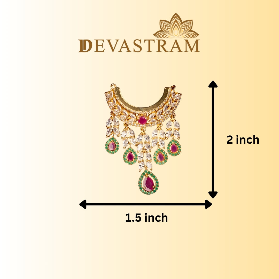 Manik Ratna Necklace size details