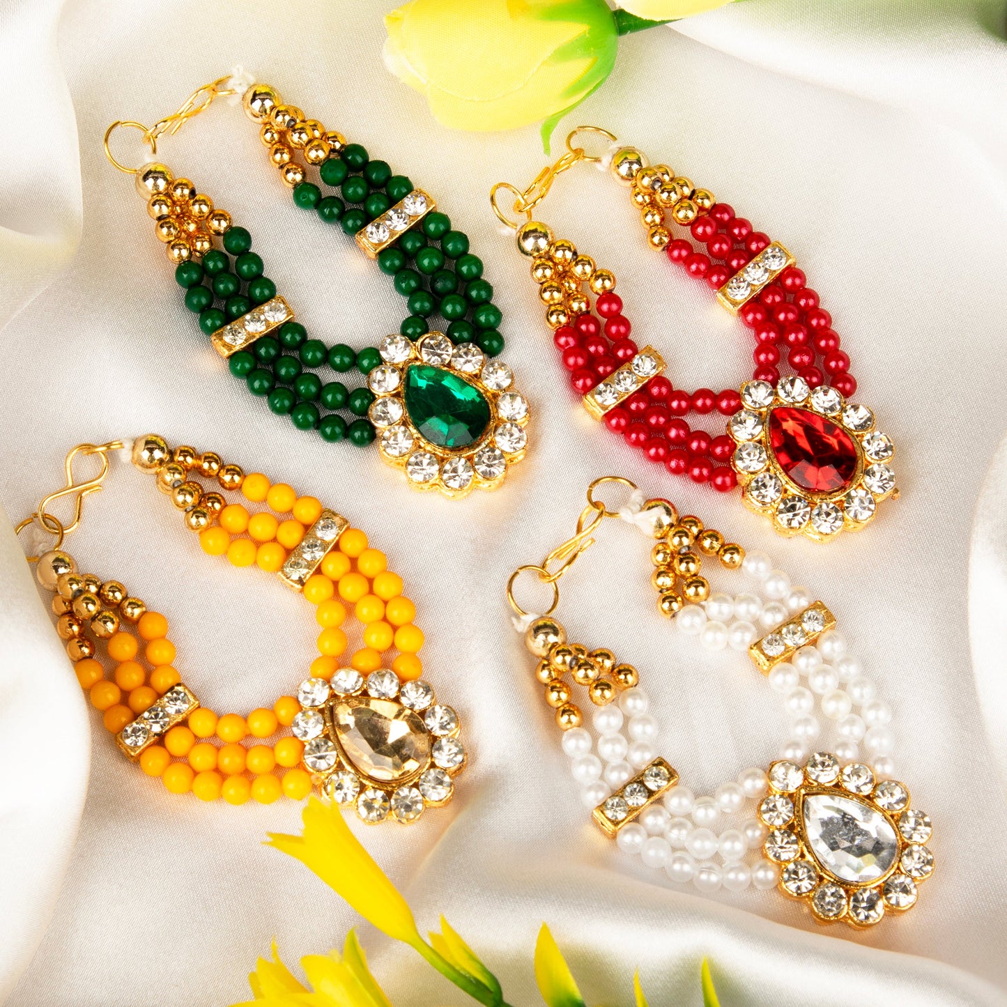 Shringar Necklace Set (Pack of 4)