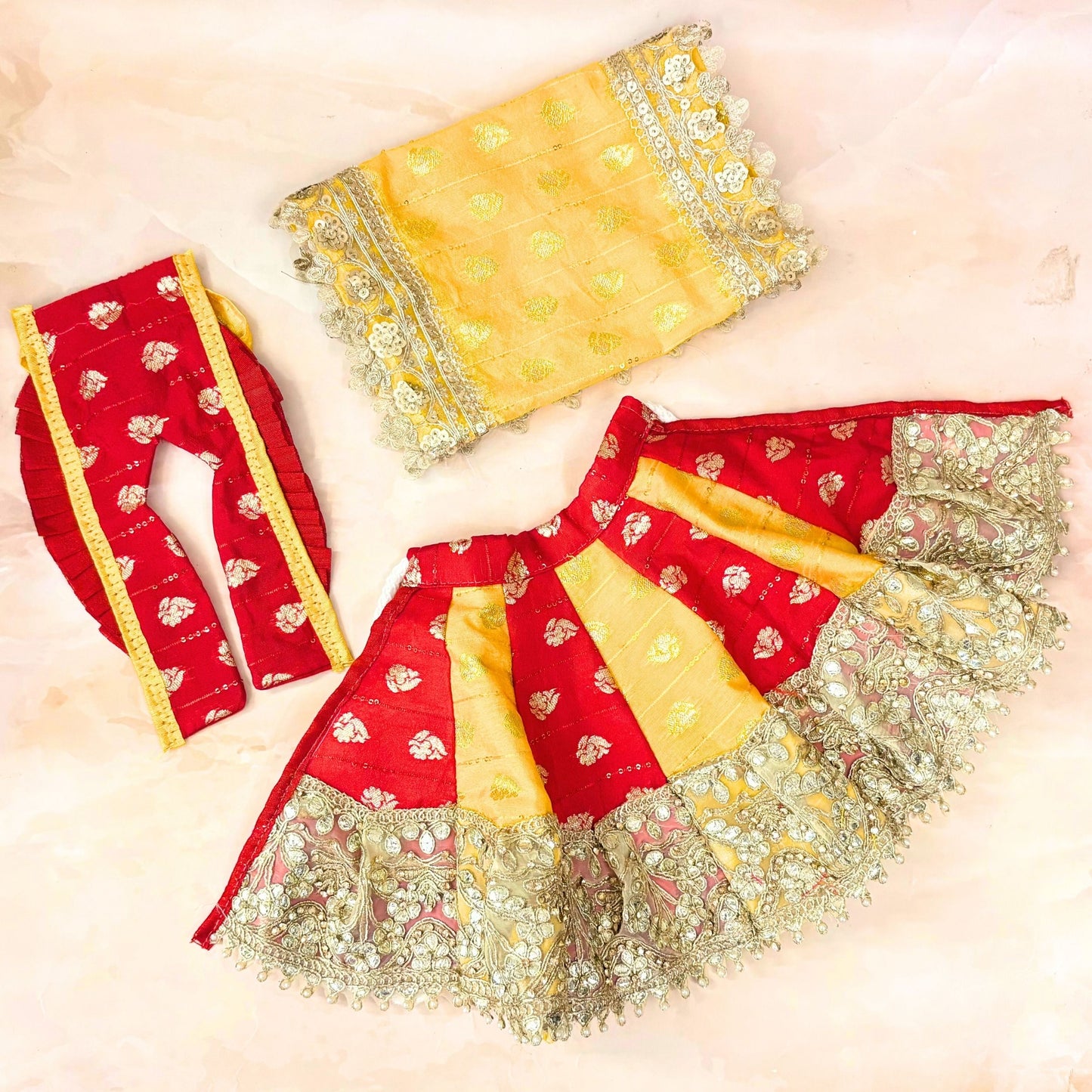 Kanakpriya Radha Krishna Dress
