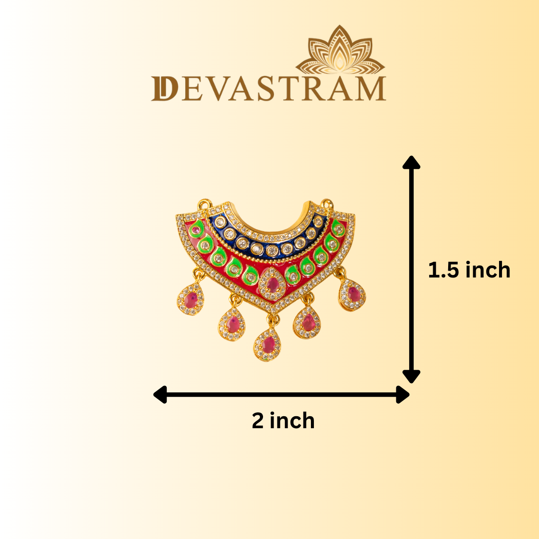 Rangtilak Necklace size details