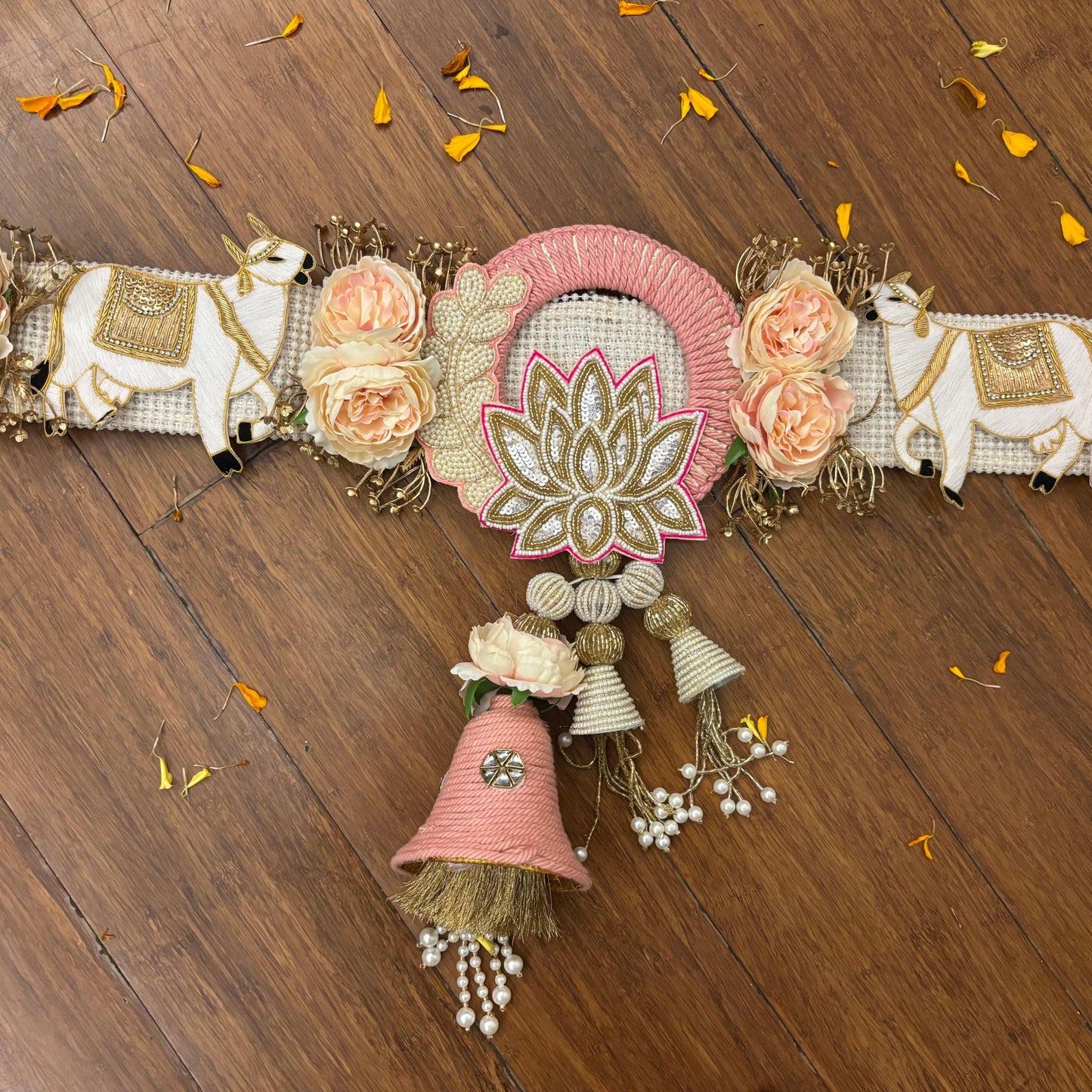 Luxe- Blush Lotus Heritage Toran