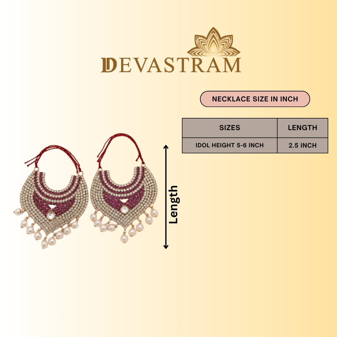 Rubyradha Shringar Necklace Set(Pack of 2)