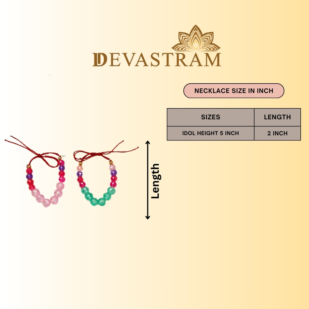 Ghanshyam Necklace Set(Pack of 2)