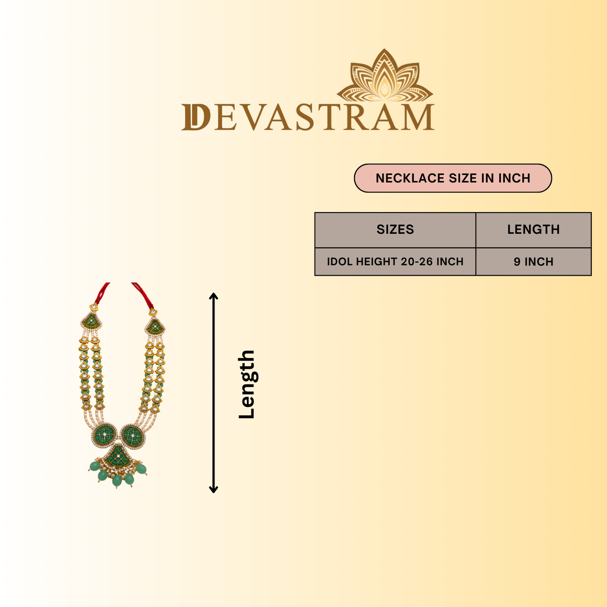 Ghanshyam Shakti Necklace Set