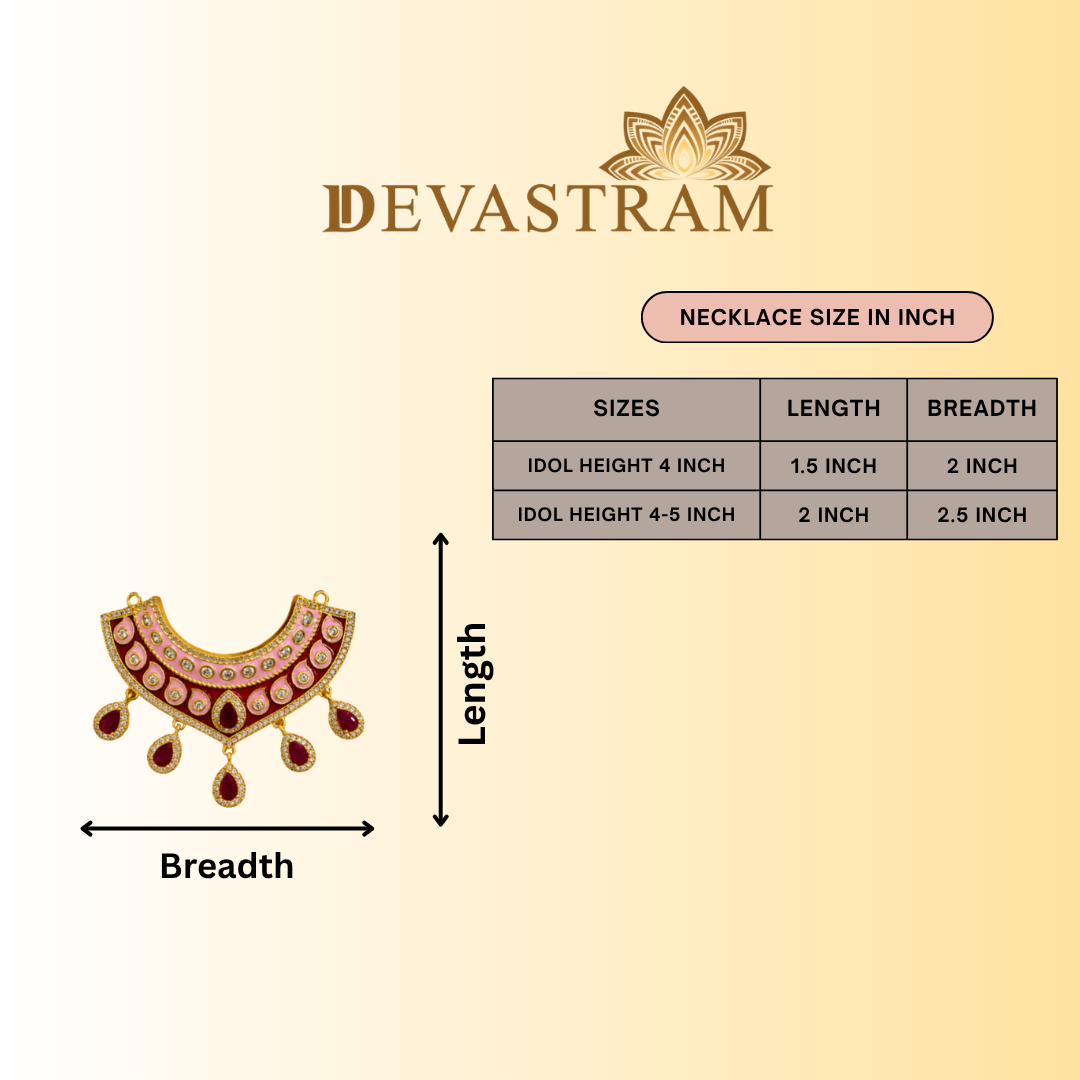 Ruby Pavitra Bhakti Necklace Set