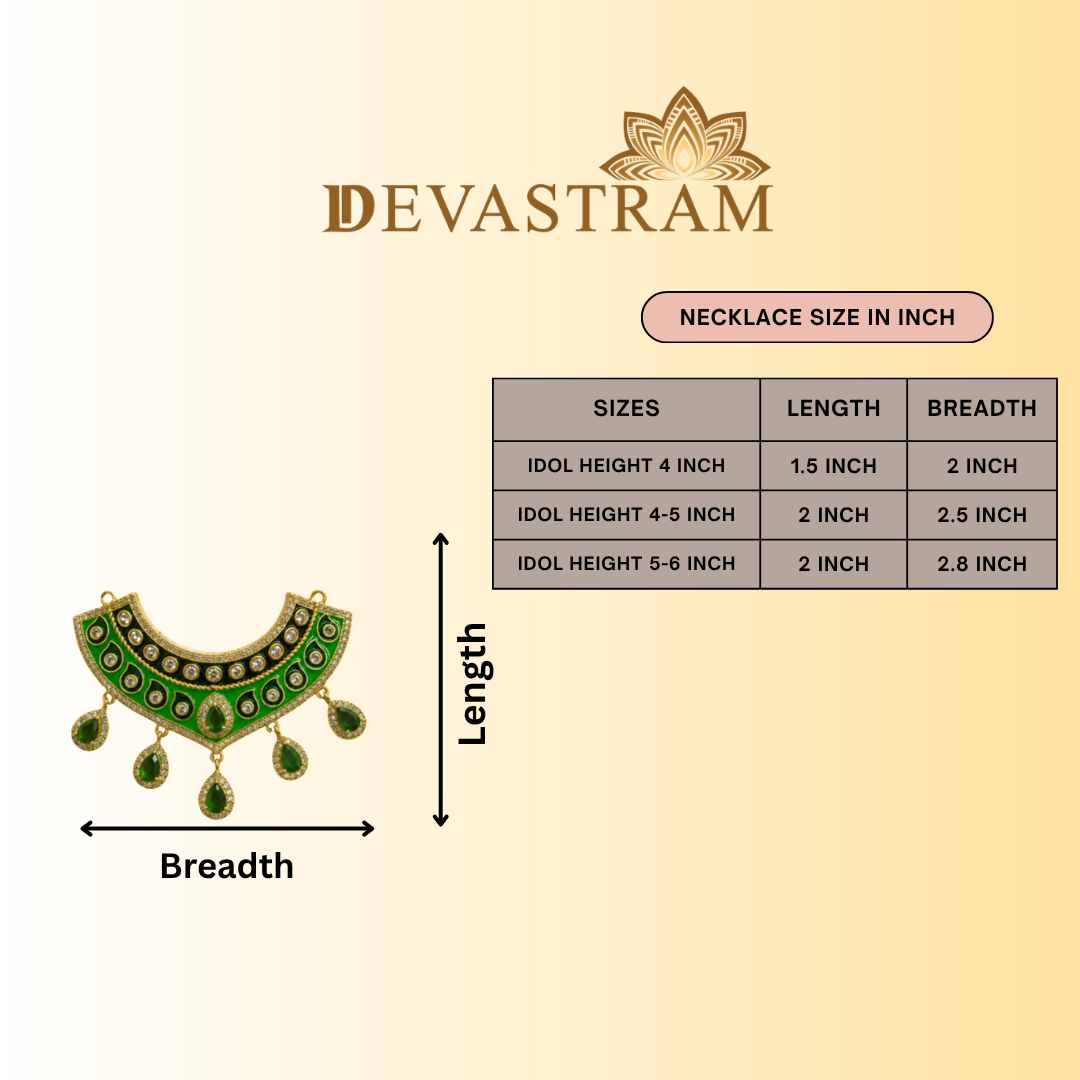 Harit Kant Bhakti Necklace Set