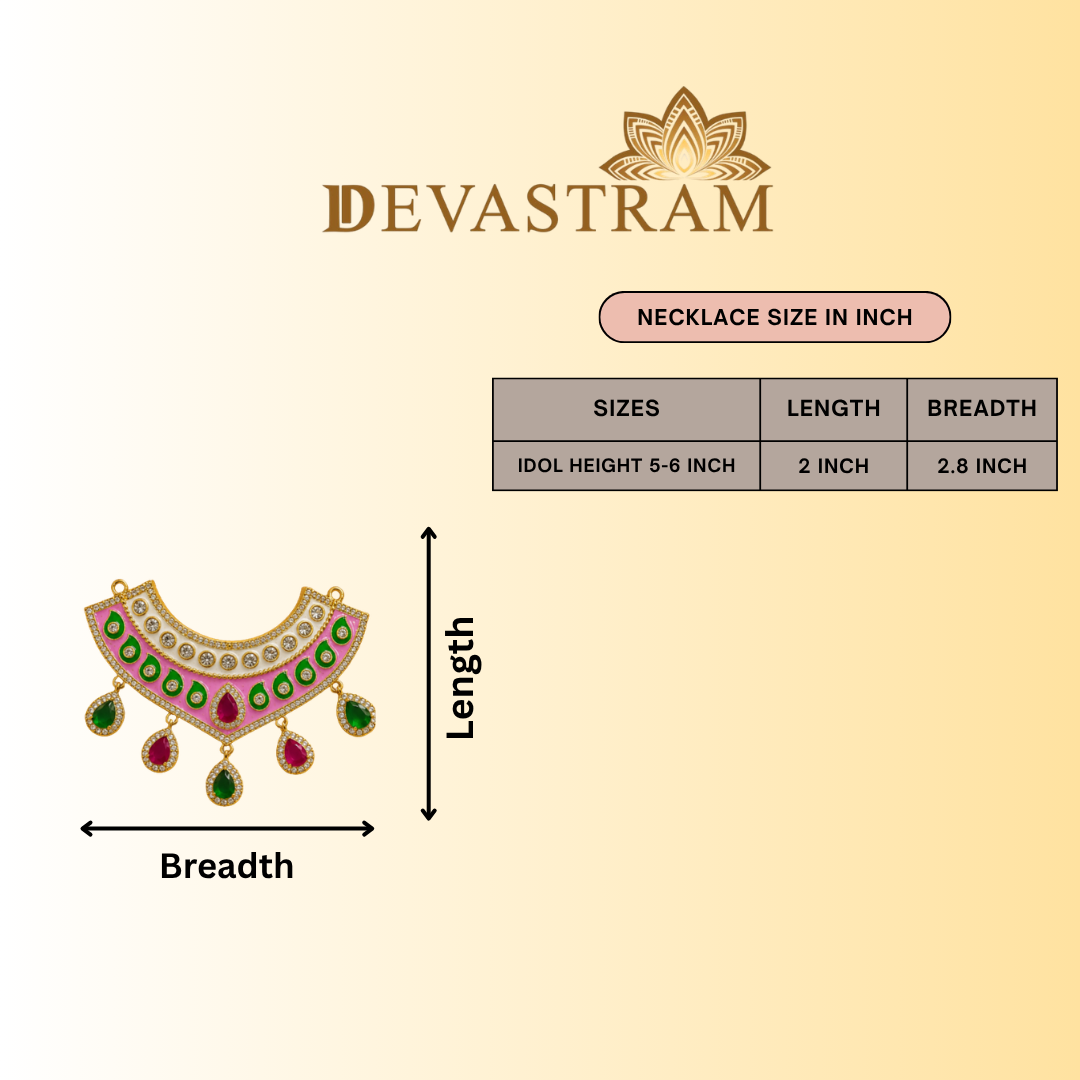Shwet Prakirti Bhakti Necklace Set