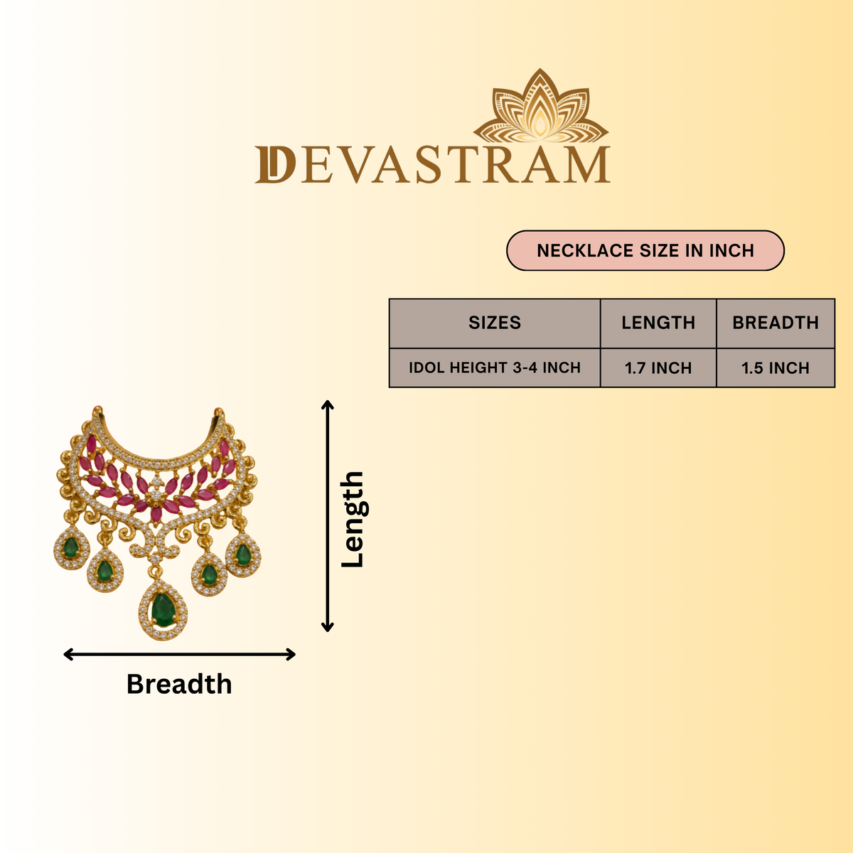 Manjari Tarang Kanth Necklace Set