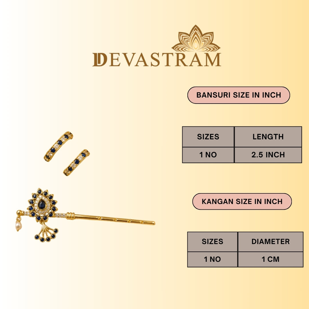 Neell Rang Basuri Shringar Set