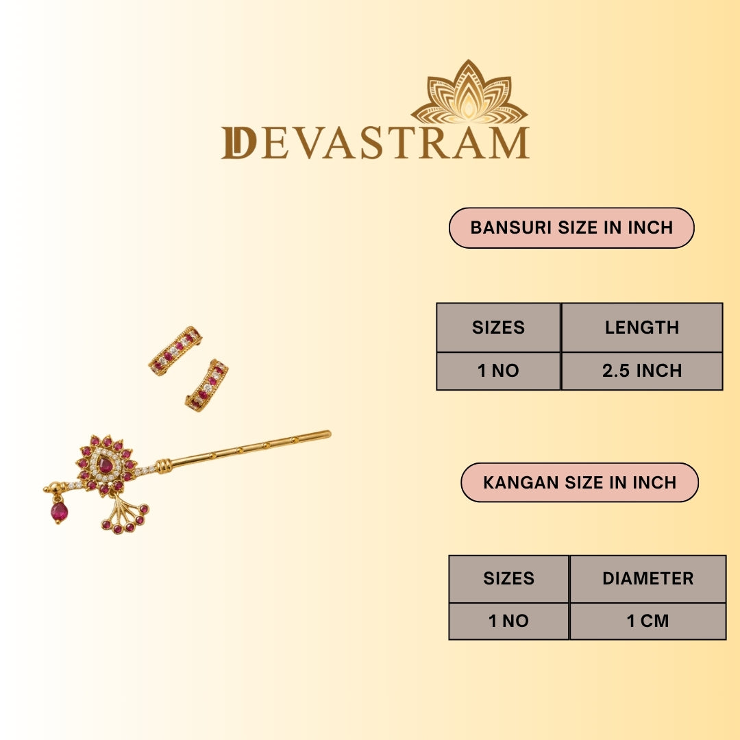 Shyama Rang Basuri Shringar Set