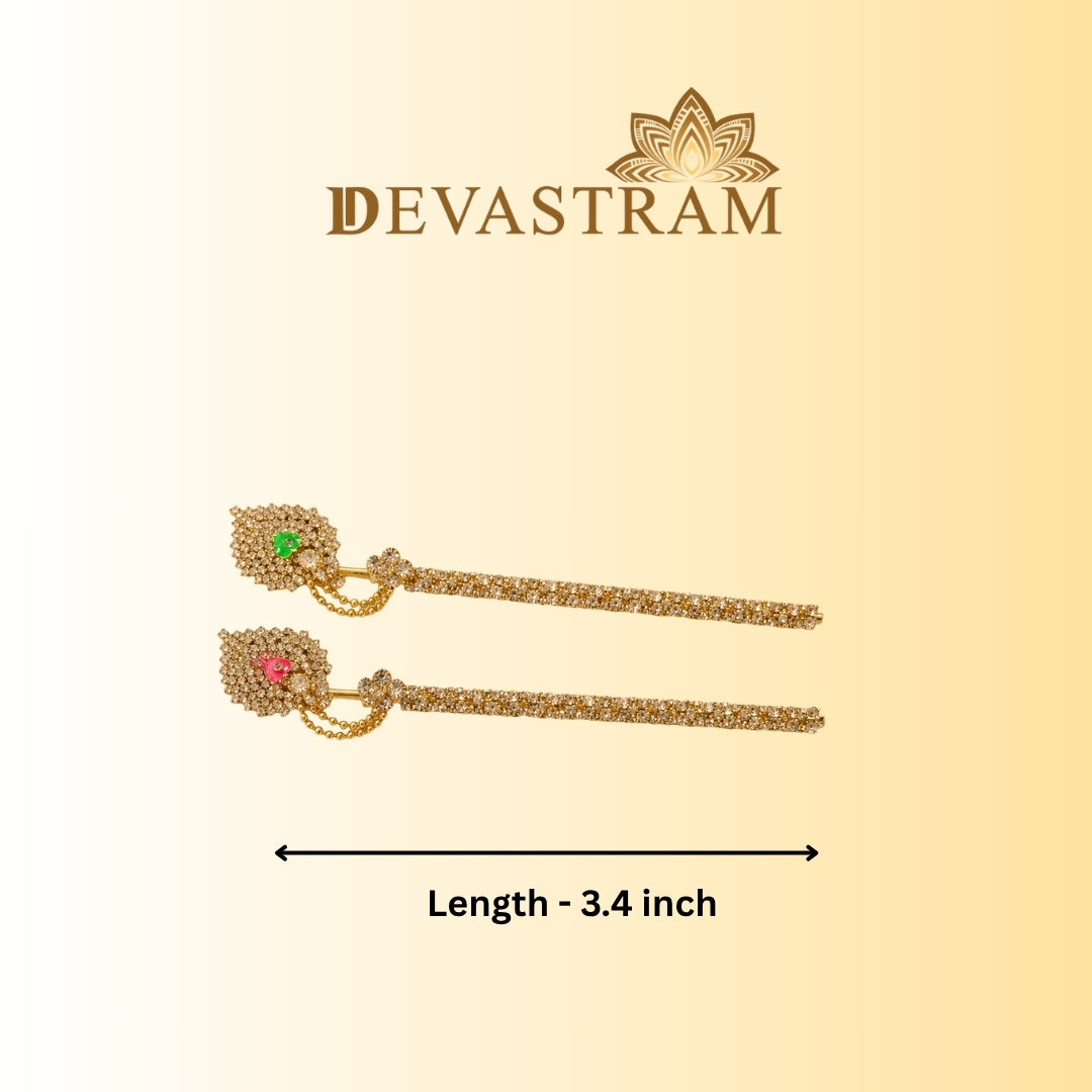 Shyam Kanak Laddu Gopal Bansuri (Pack of 2)