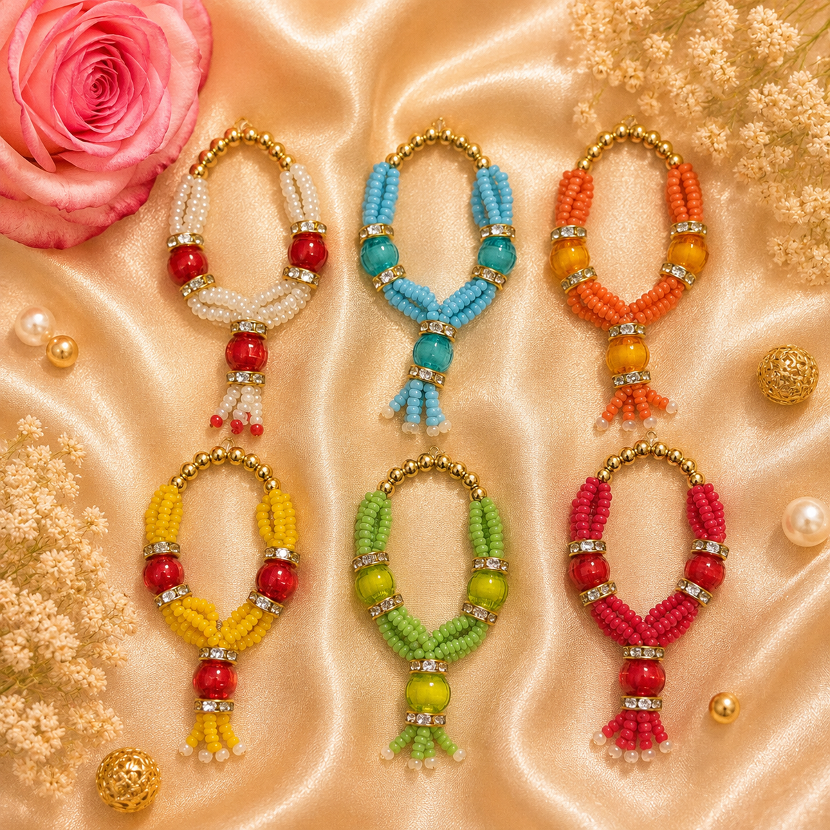 Mangalmayi Shringar Necklace Set (Pack of 5)