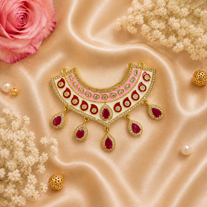 Shwet Utsav Necklace Set