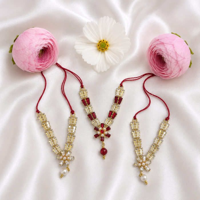 Vraj Gopal Necklace Set(Pack of 3)