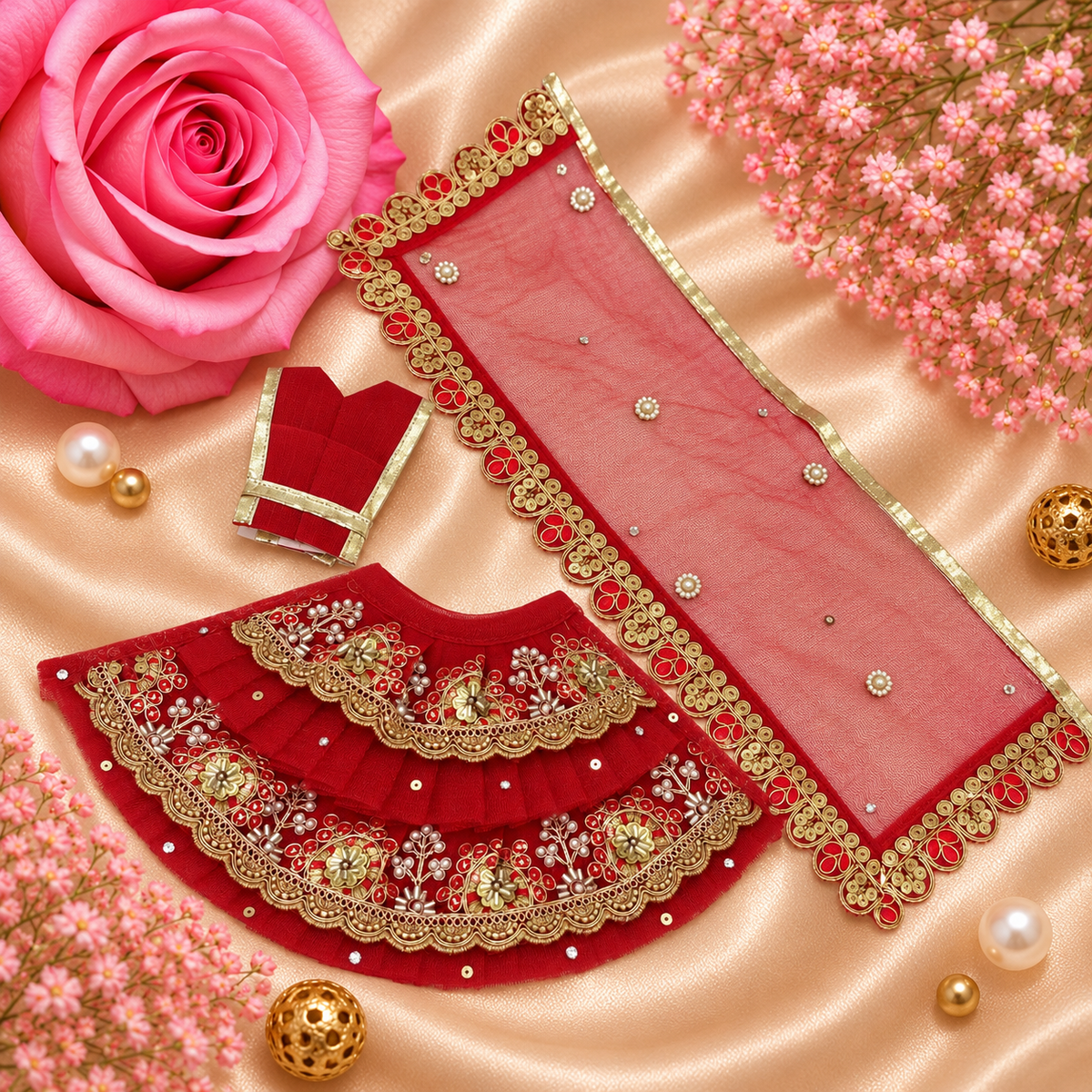Ruby Prabhkar Radhe Krishna Dress