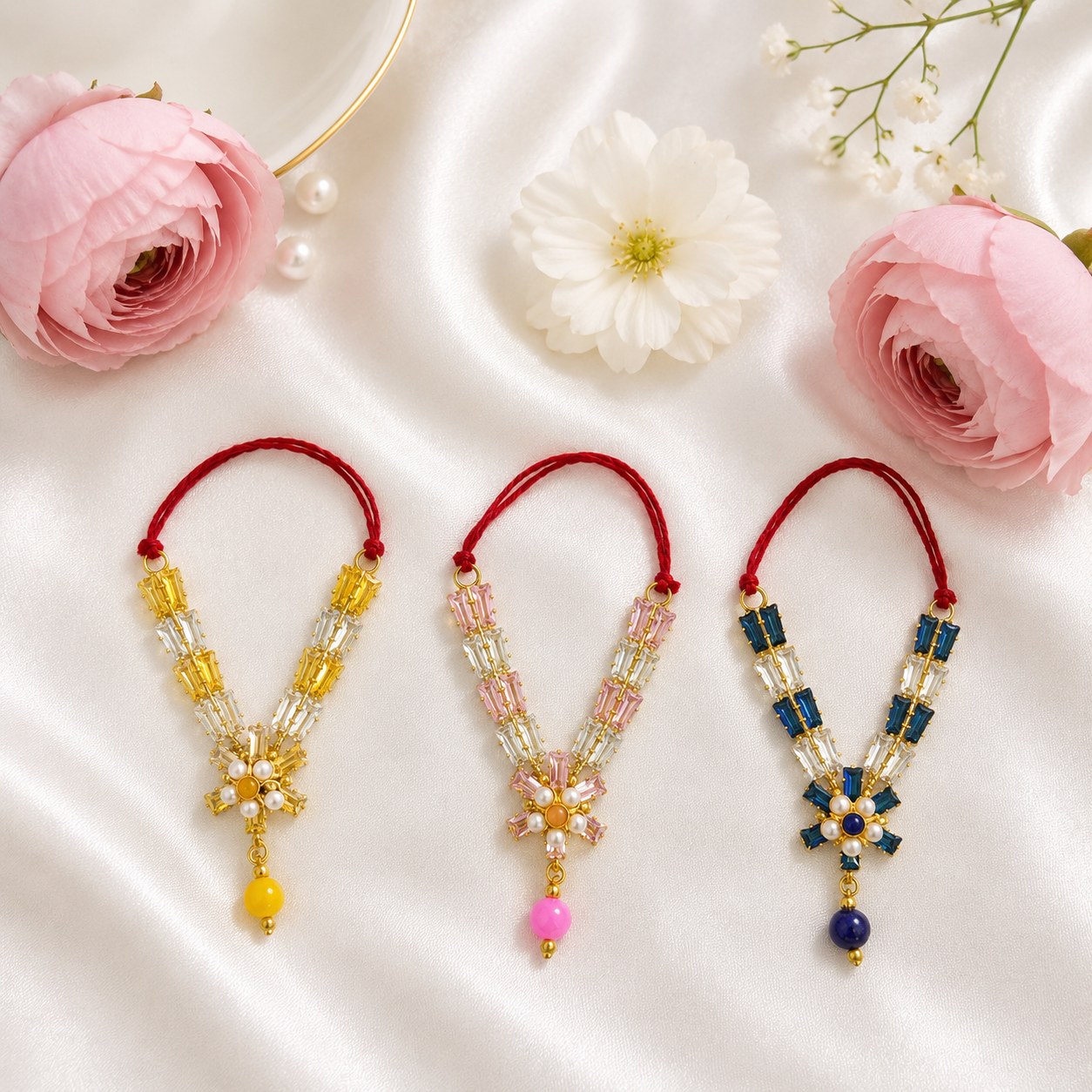 Sundarr Kanthii Necklace Set(Pack of 3)