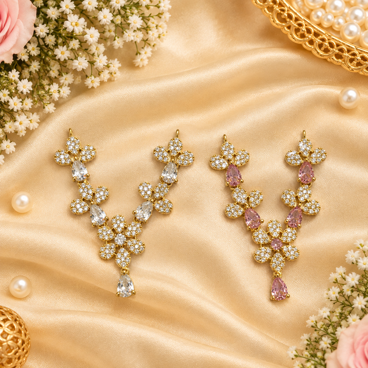 Kanak Pushpaa Necklace Set (Pack of 2)