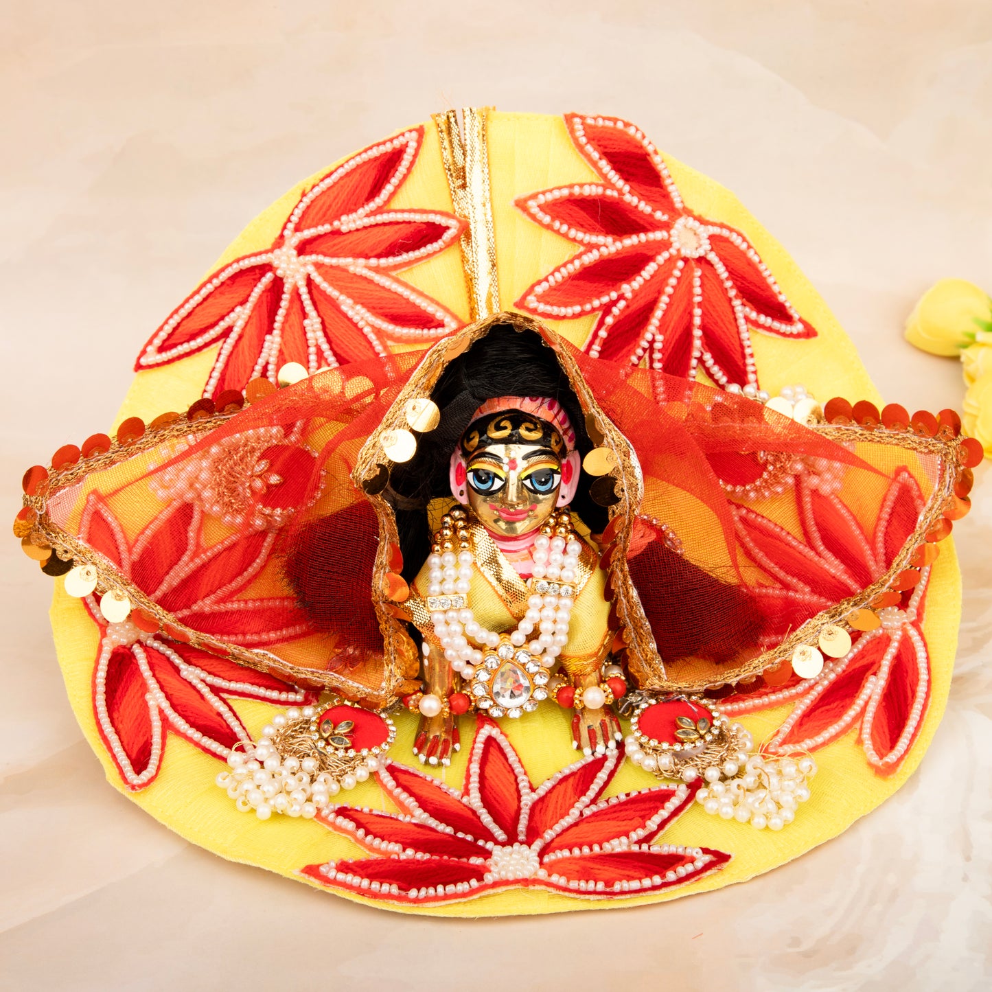 Red Lotus Radha Rani Dress