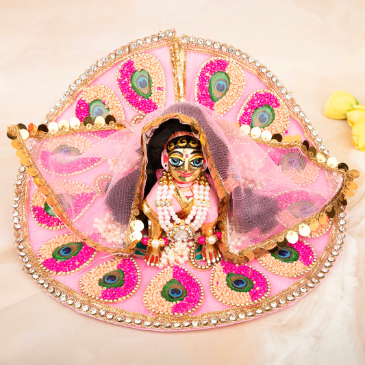 Pink Radha Rani Dress