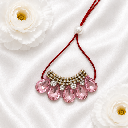 Shwet Chandrika Necklace Set(Pack of 3)