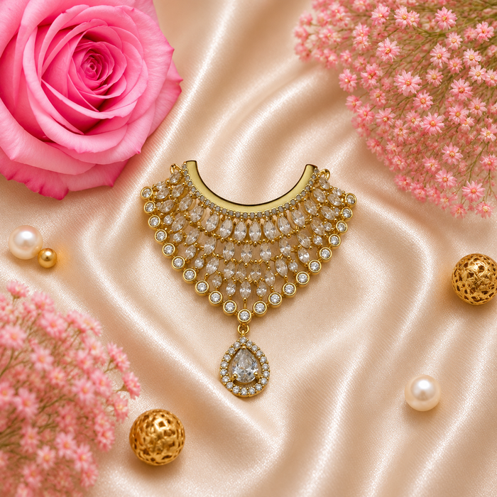 Shwetmani Bhakti Necklace Set