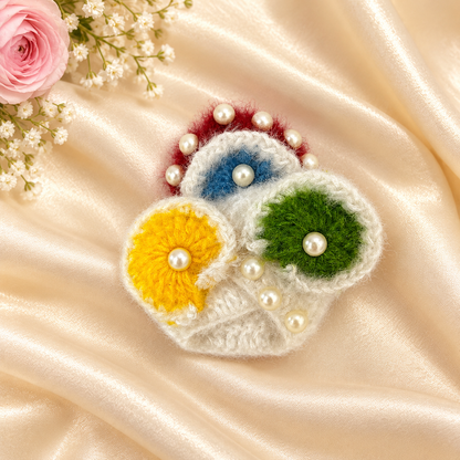 Rangoli Pushp Woollen Radhe Krishna Dress
