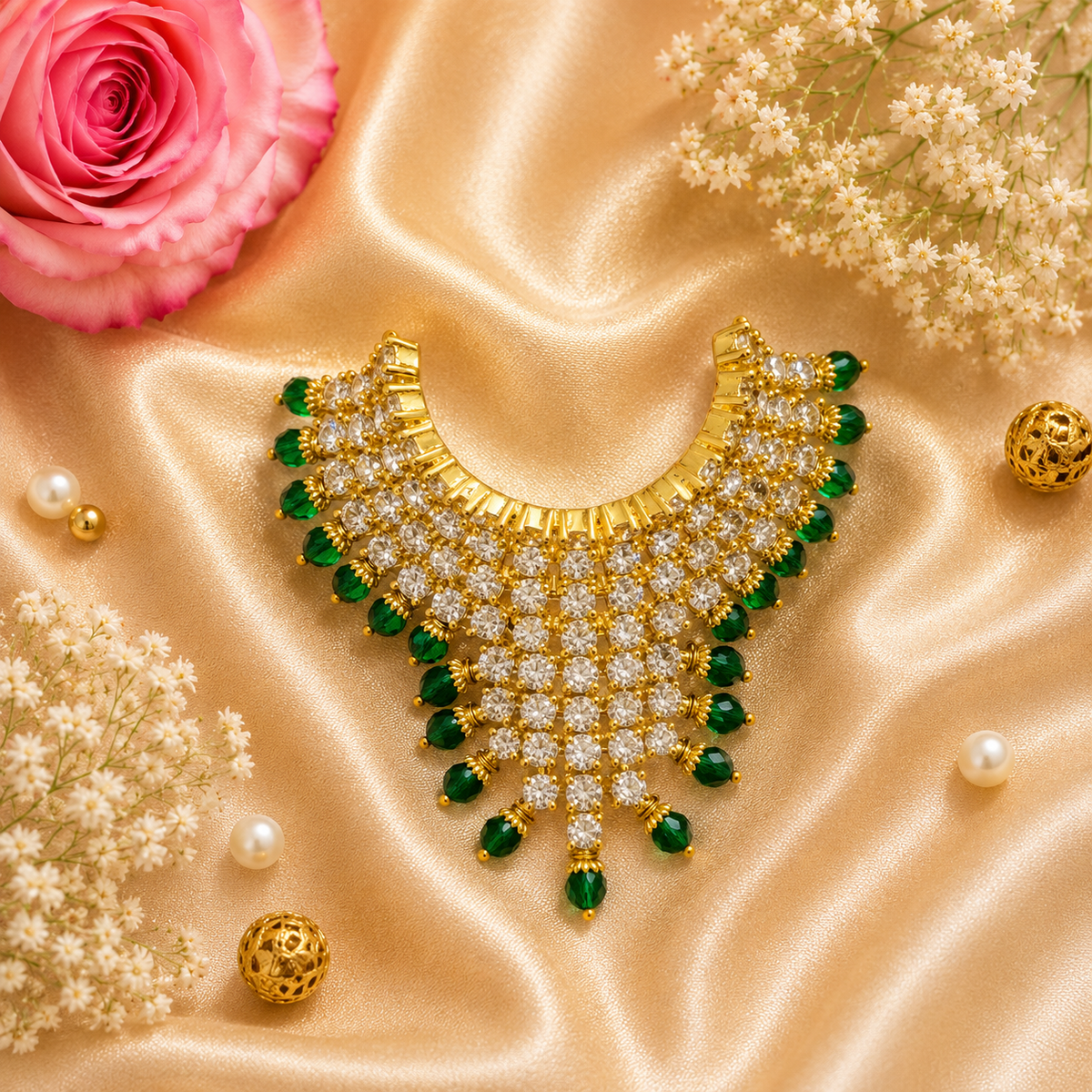 Harit Bhakti Necklace Set