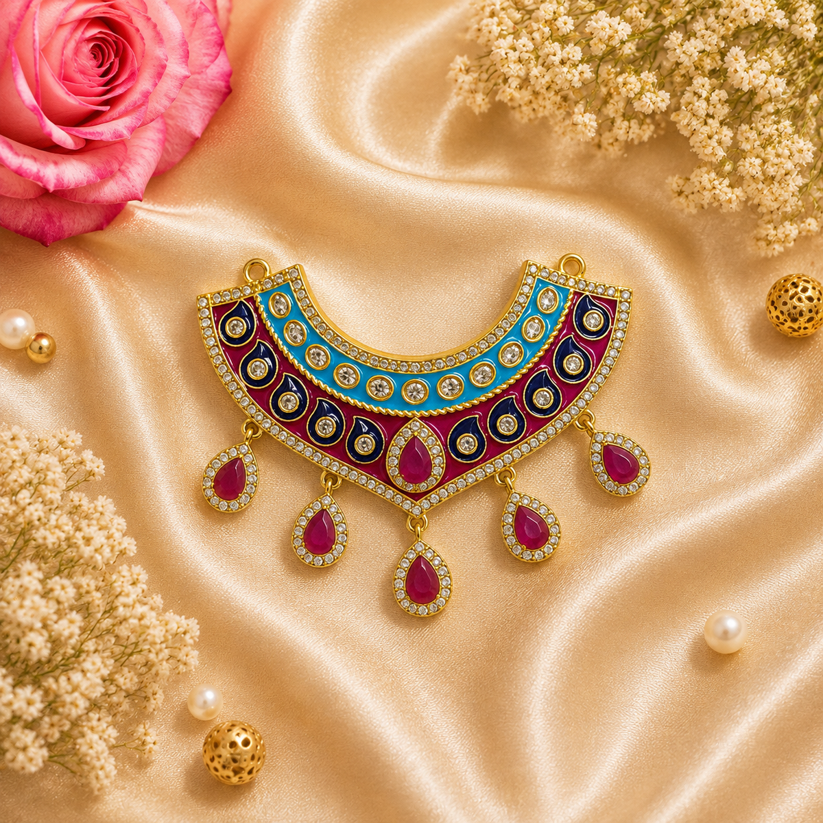 Rang Utsav Necklace Set