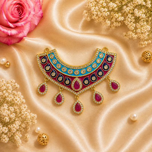 Rang Utsav Necklace Set