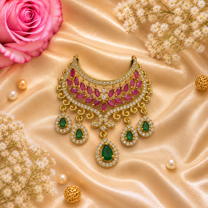 Manjari Tarang Kanth Necklace Set