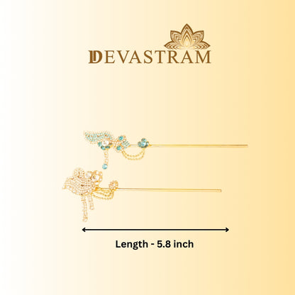 Shwet Tejas Laddu Gopal Bansuri (Pack of 2)