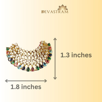 Navratna Kalika Multi-Stone Necklace