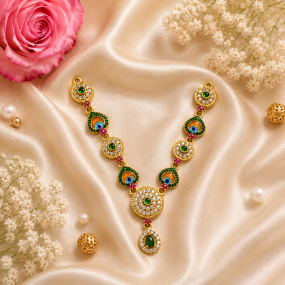 Harit Mayur Netra Necklace Set